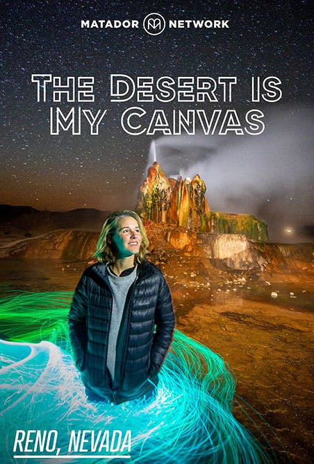 The Desert is my Canvas