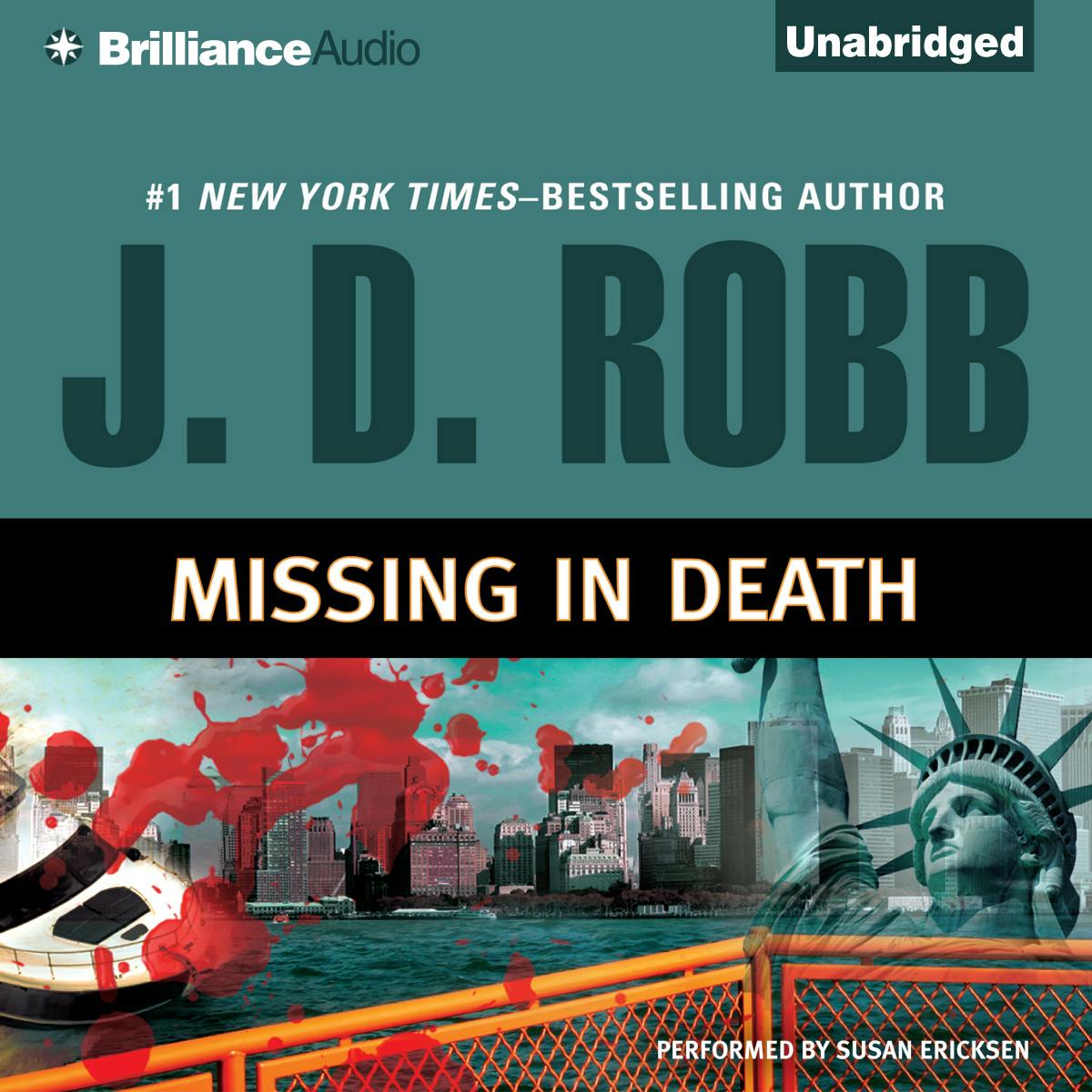 Missing in Death - J. D. Robb, Susan Eriksen