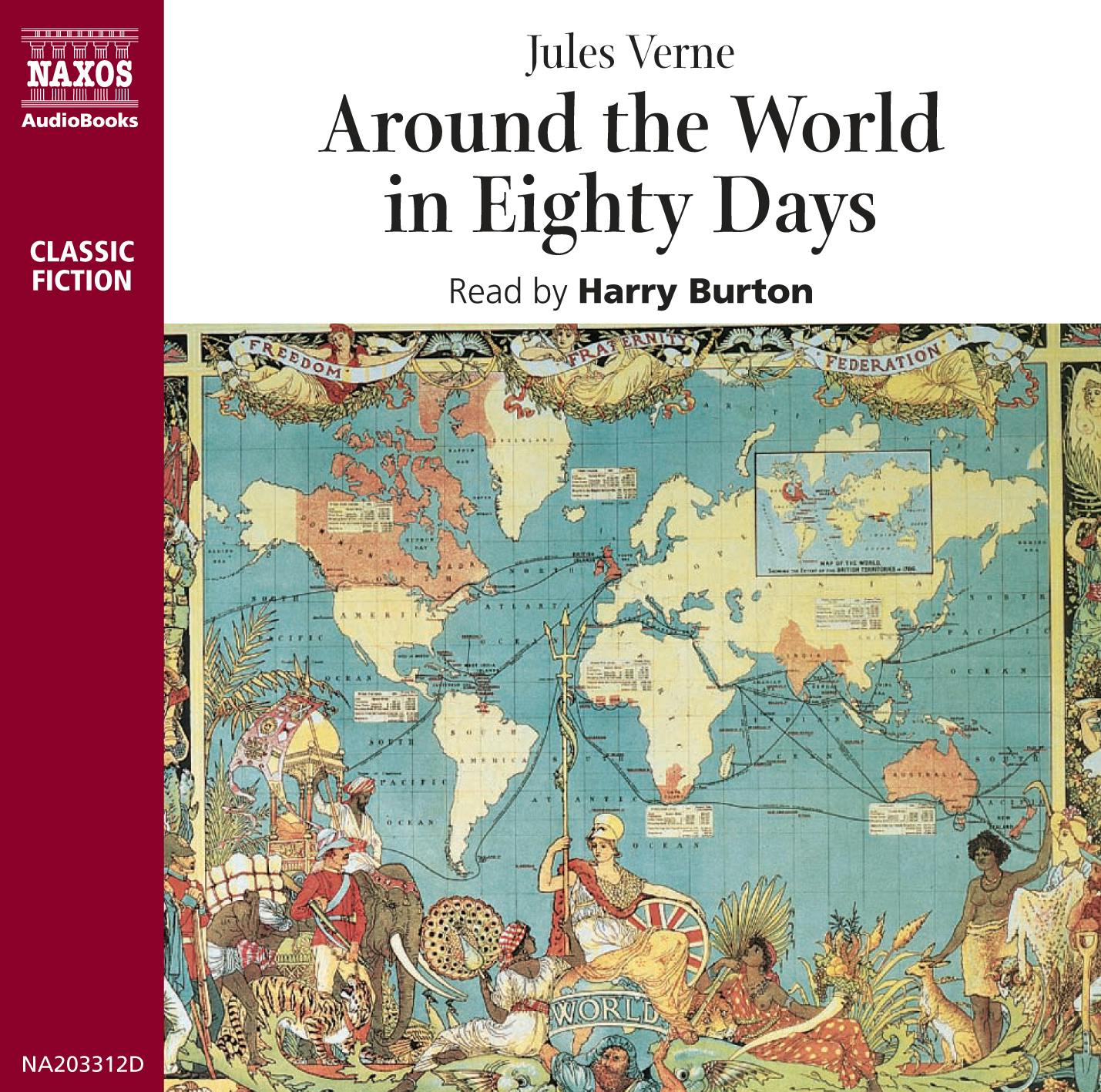Around the World in Eighty Days  - Jules Verne/Harry Burton
